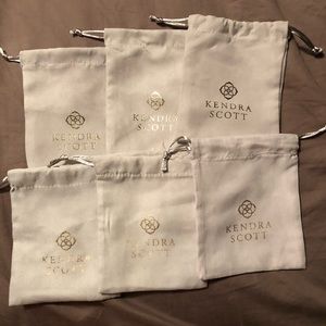 6 Kendra Scott pouches